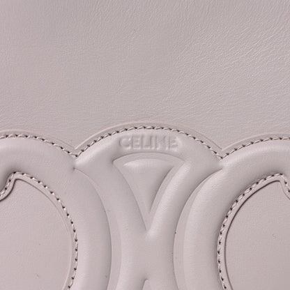 Celine Smooth Calfskin Small Cuir Triomphe Bucket Bag Poudre 6 of 9