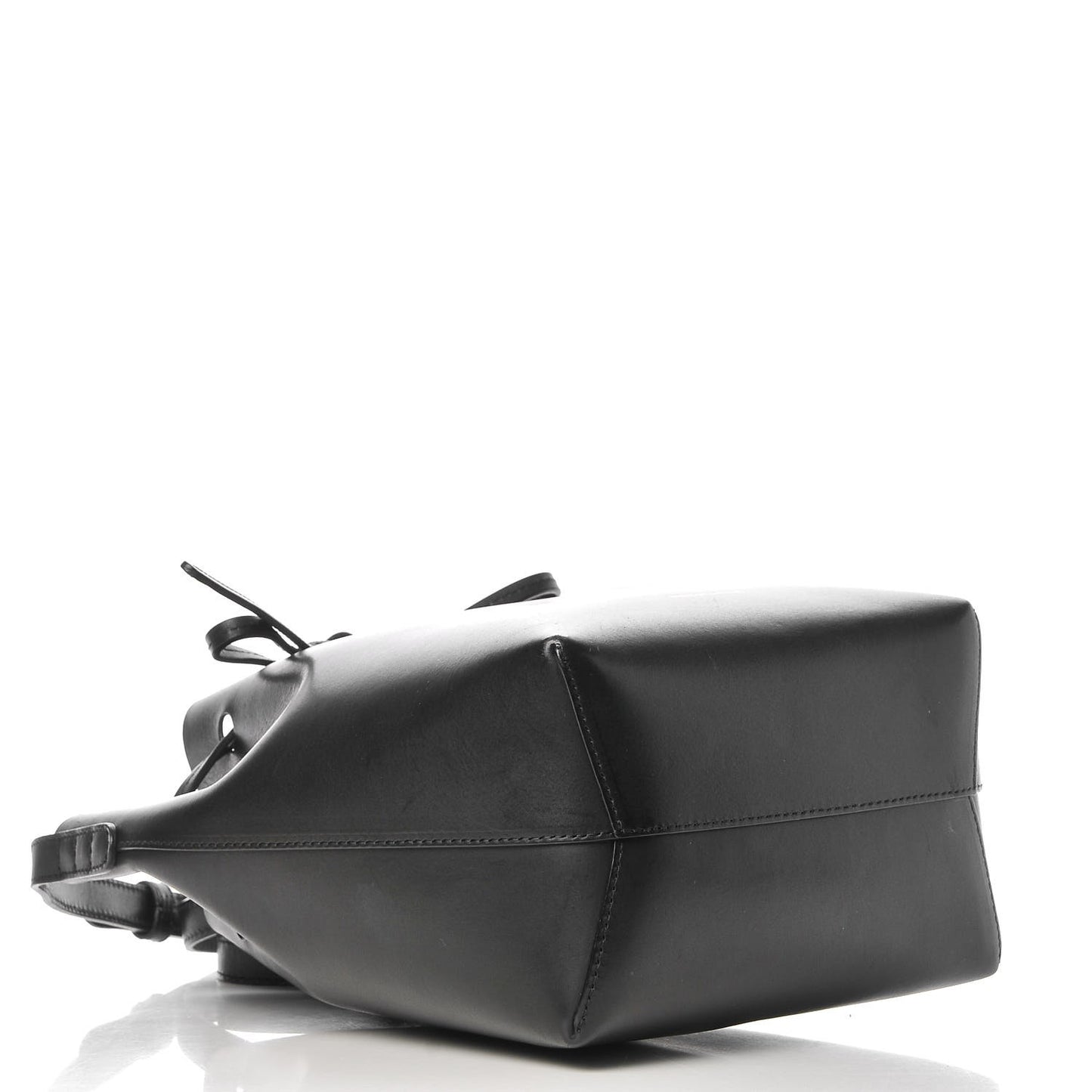 Calfskin Mini Bucket Bag Black