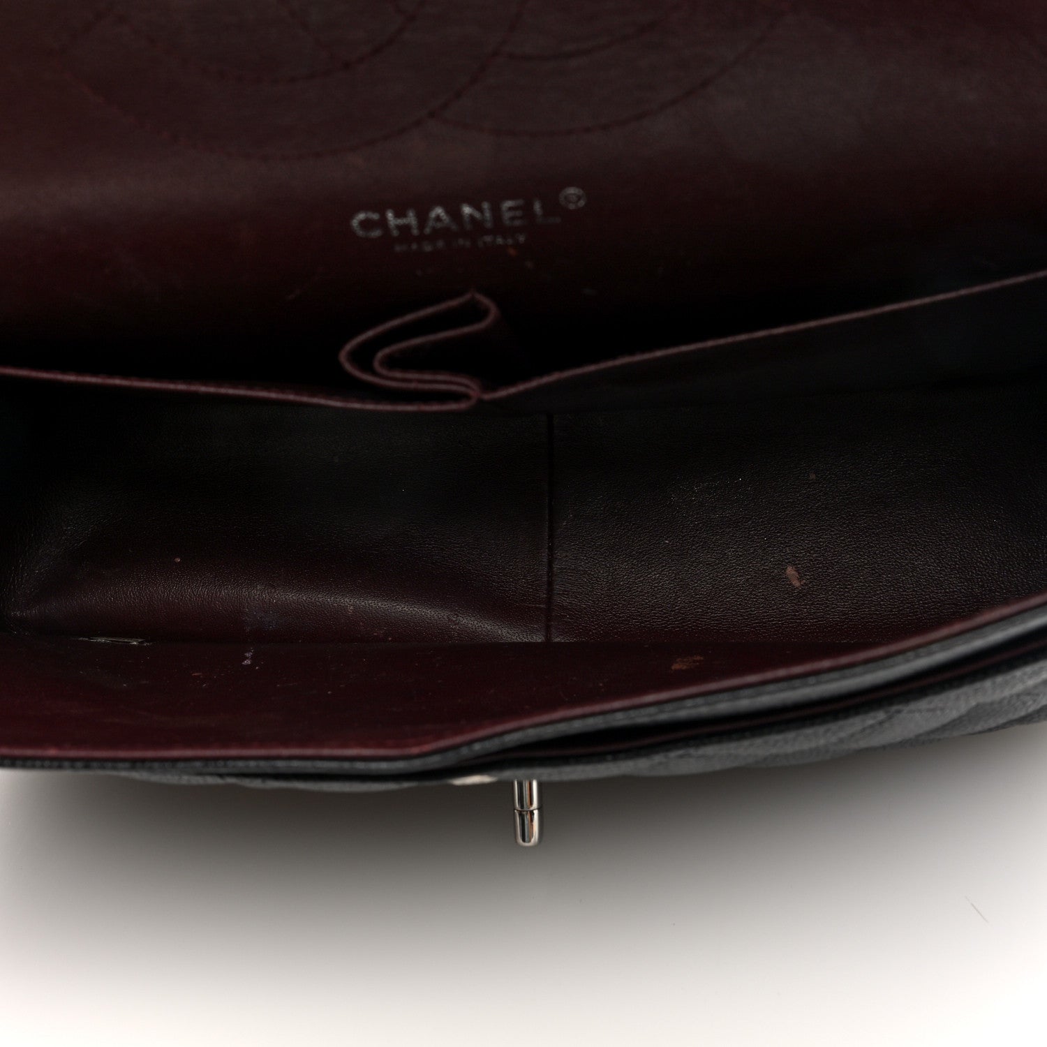 Chanel Caviar Quilted Jumbo Double Flap Black 5 of 12