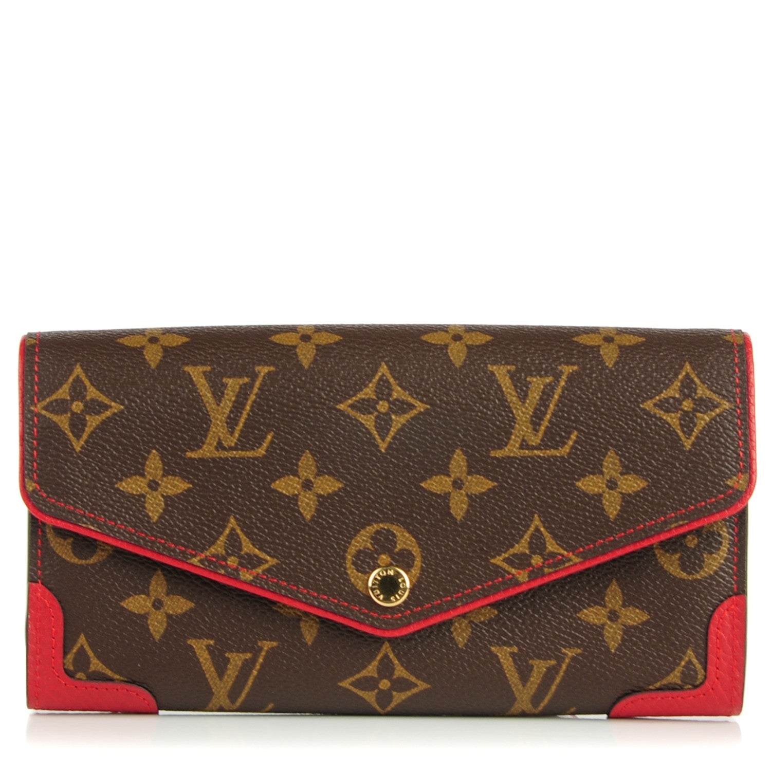 Louis Vuitton Monogram Sarah Retiro Wallet Cherry 1 of 7