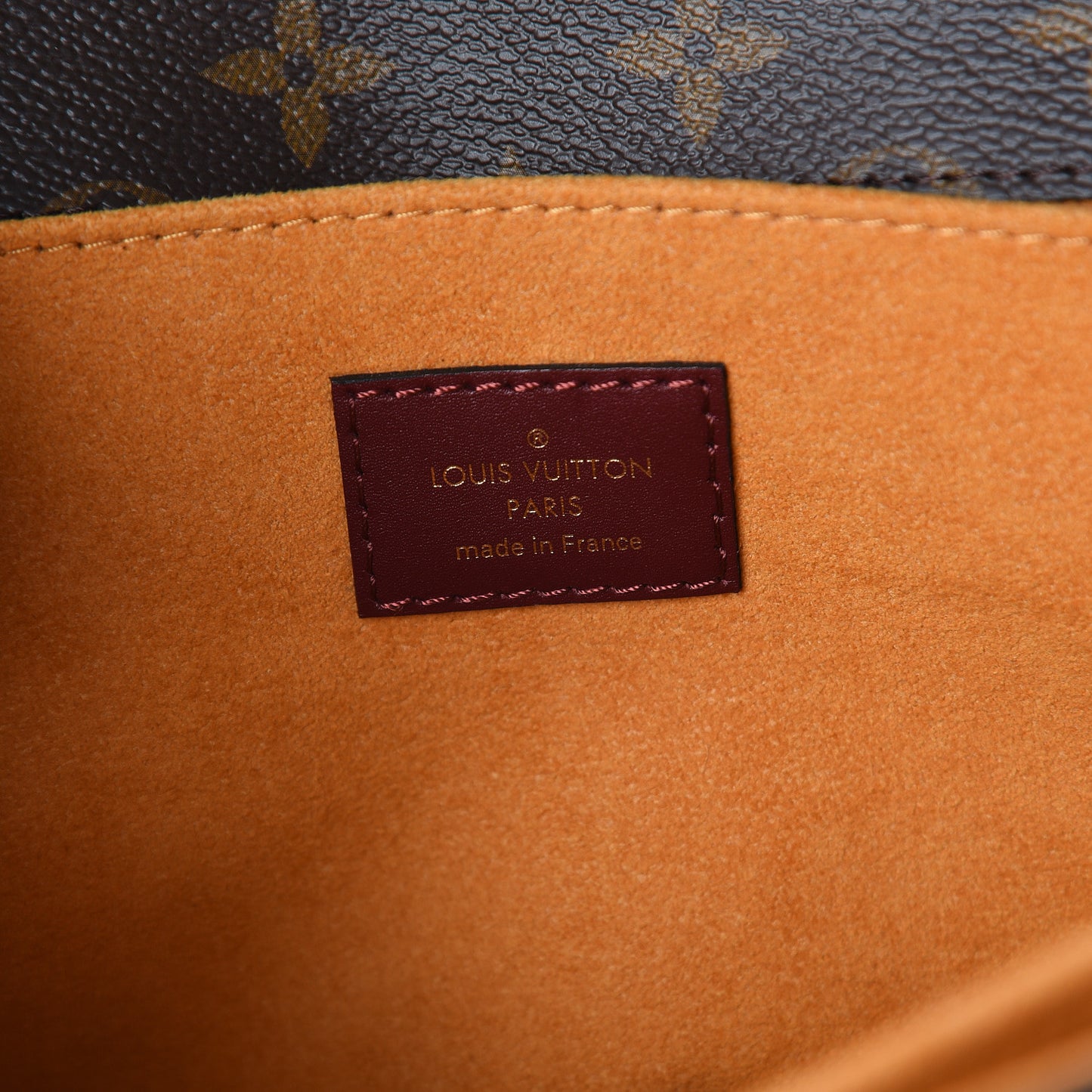 Monogram Braided Pochette Metis Safran