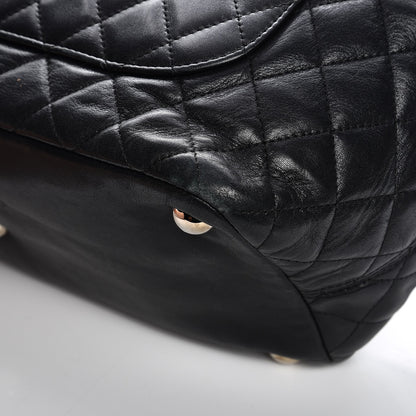 Chanel Calfskin Quilted Large Cambon Tote Black White 15 of 20