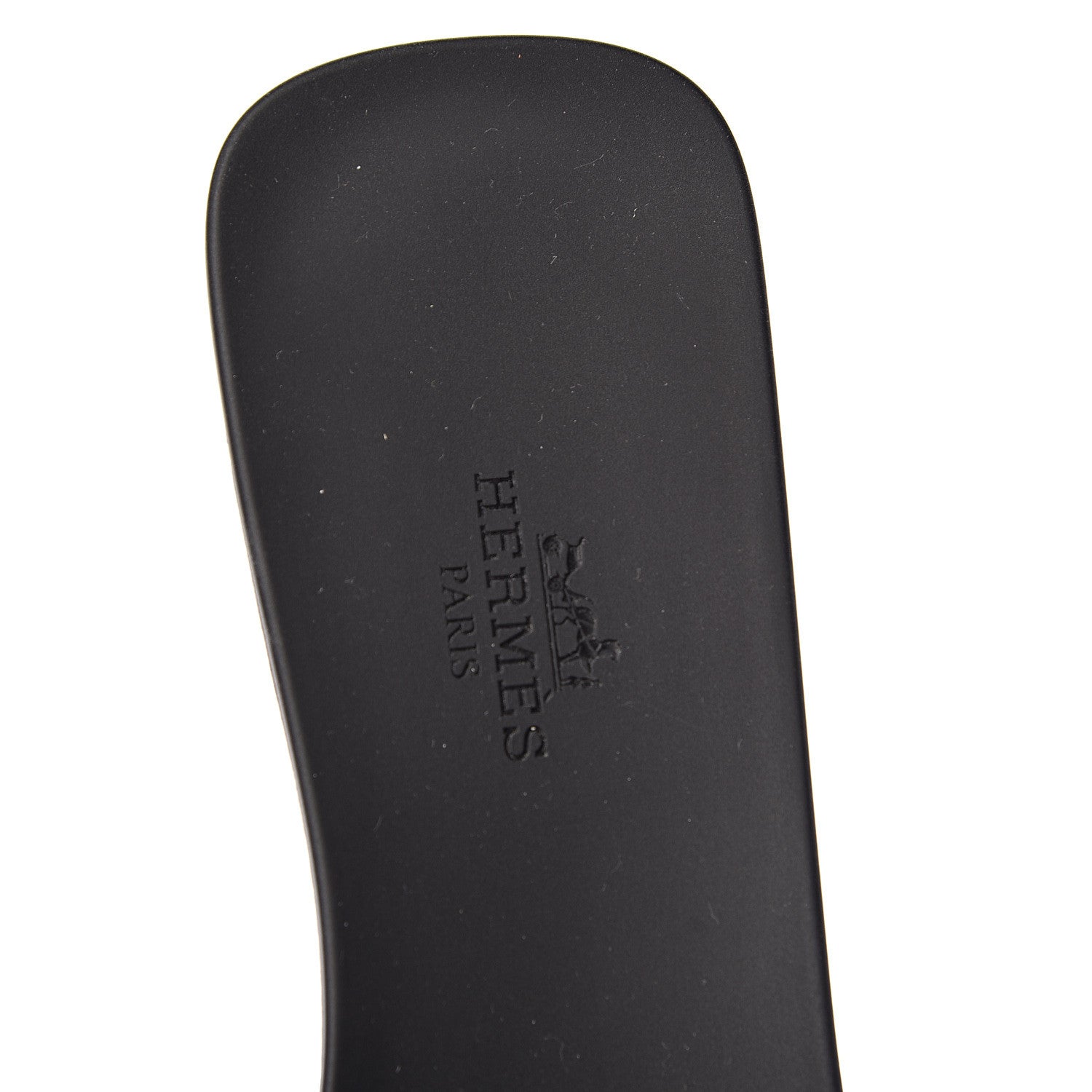 Hermes Rubber Aloha Sandals 38 Black 13 of 14