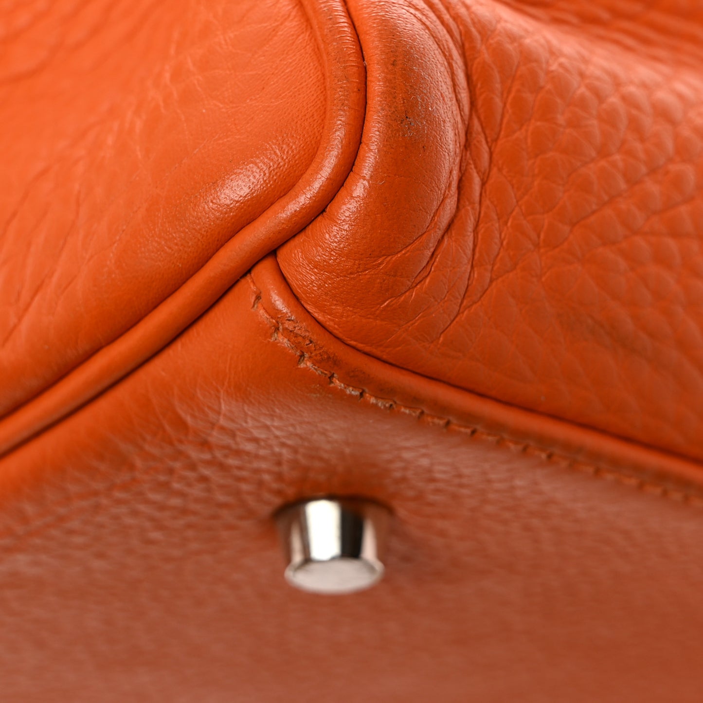 Taurillon Clemence Voyage Kelly 50 Orange