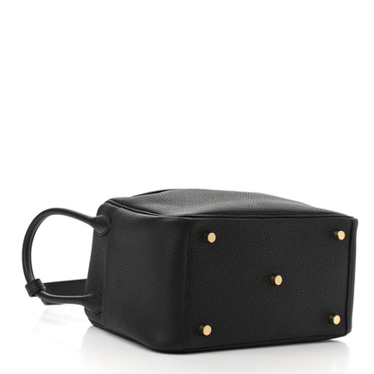 Hermes Taurillon Clemence Lindy 26 Black 4 of 11