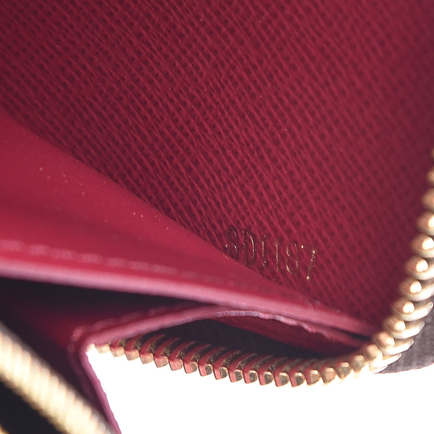 Louis Vuitton Monogram Clemence Wallet Fuchsia 7 of 8