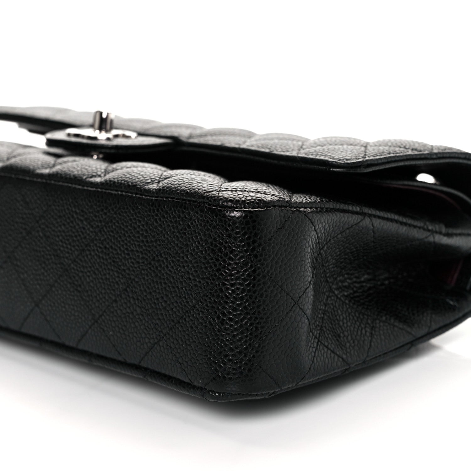 Chanel Caviar Quilted Medium Double Flap Black 6 of 11