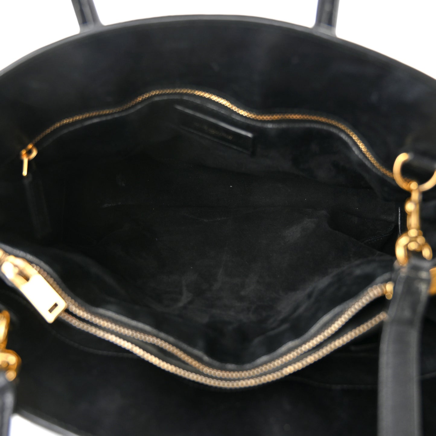 Calfskin Small Sac De Jour Black
