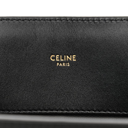 Celine Canvas Calfskin Small Vertical Cabas Black 6 of 12