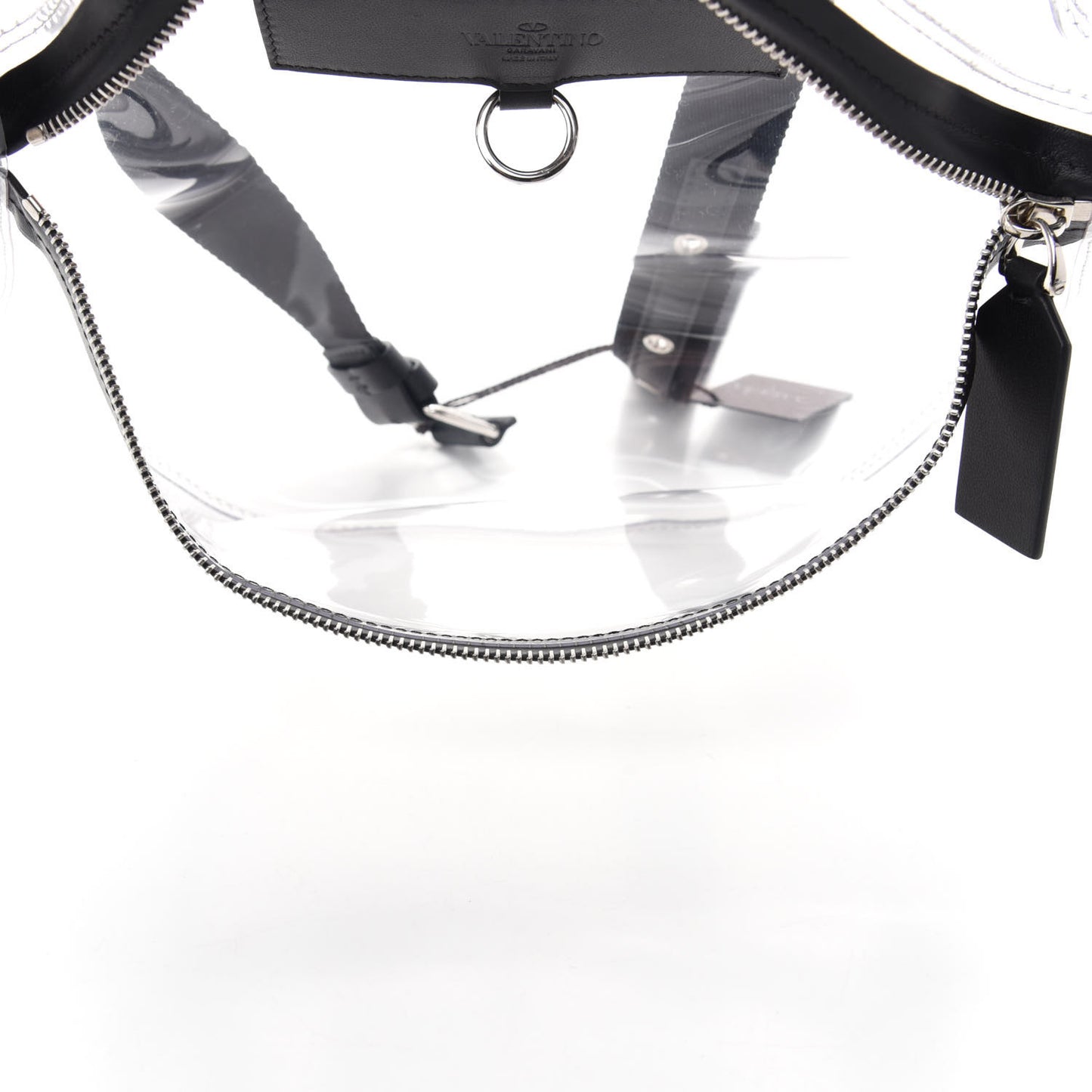 PVC VLTN Belt Bag Black