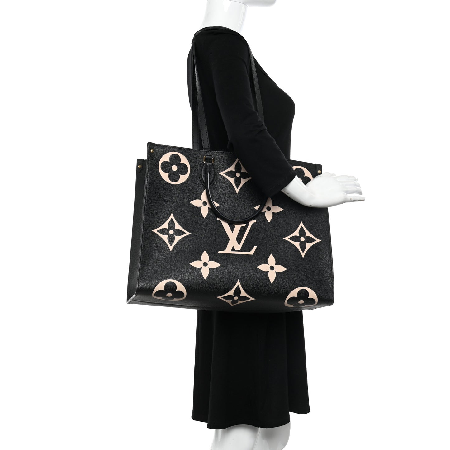 Empreinte Monogram Giant Onthego GM Black Beige
