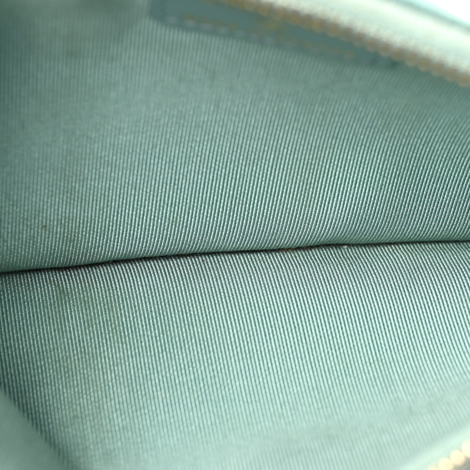 Chanel Caviar Quilted Classic Flat Wallet Pouch Light Blue 5 of 7