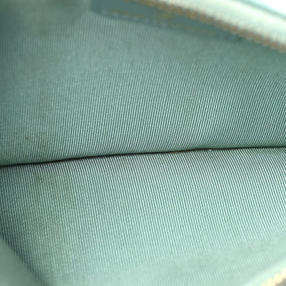 Chanel Caviar Quilted Classic Flat Wallet Pouch Light Blue 5 of 7