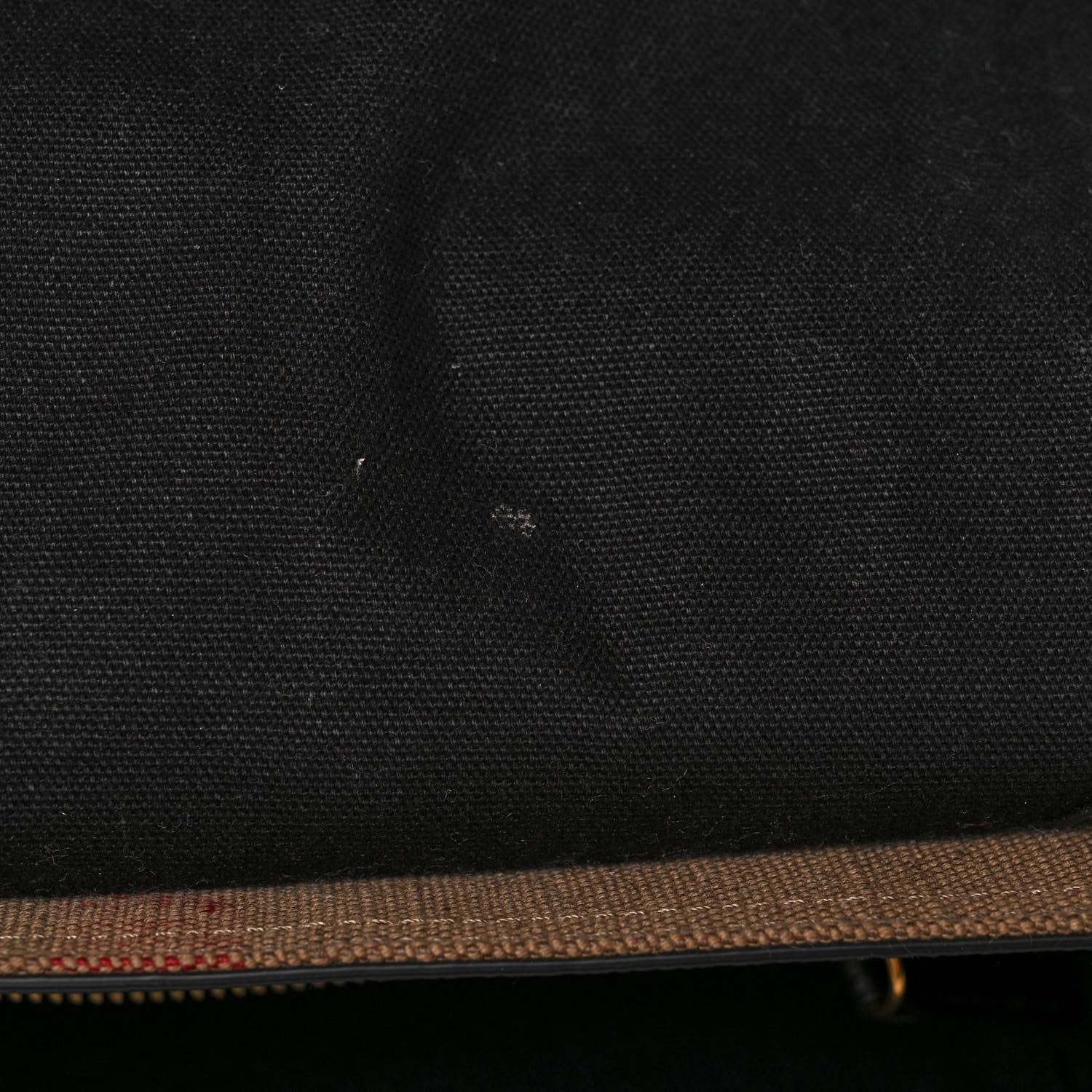 Burberry Canvas Mega Check Large Baildon Messenger Bag Black 9 of 11