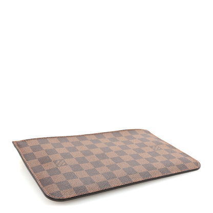 Louis Vuitton Damier Ebene Neverfull MM GM Pochette Rose Ballerine 4 of 6