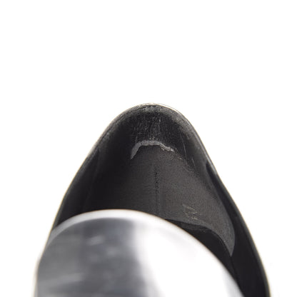Gucci Metallic Calfskin Womens Horsebit Loafers 36 Silver 11 of 13