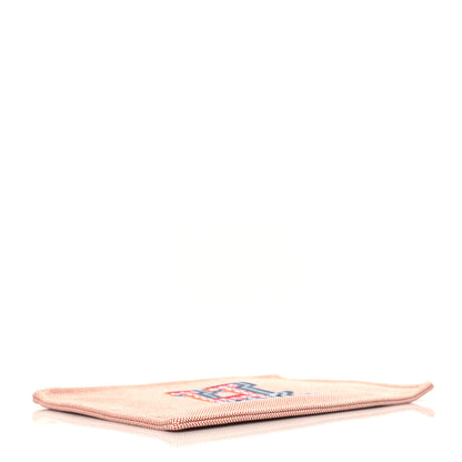 Hermes Toile H Electrique Flat Case Grenat Clementine 4 of 7
