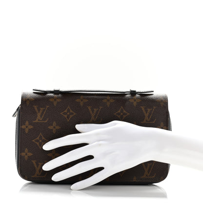 Louis Vuitton Monogram Macassar Zippy XL Wallet 2 of 9