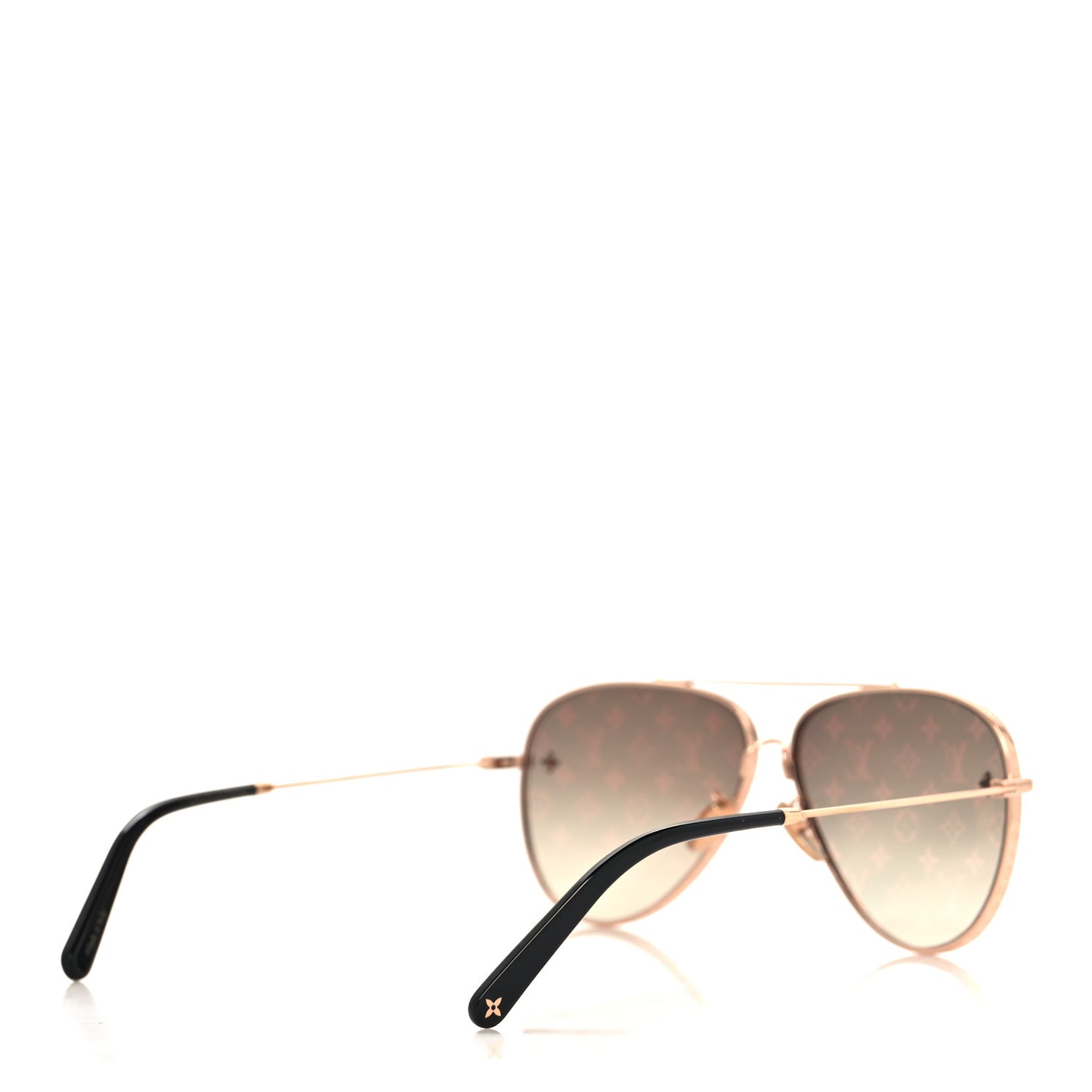 Metal Monogram The LV Pilot Sunglasses Z1781U Gradient Pink