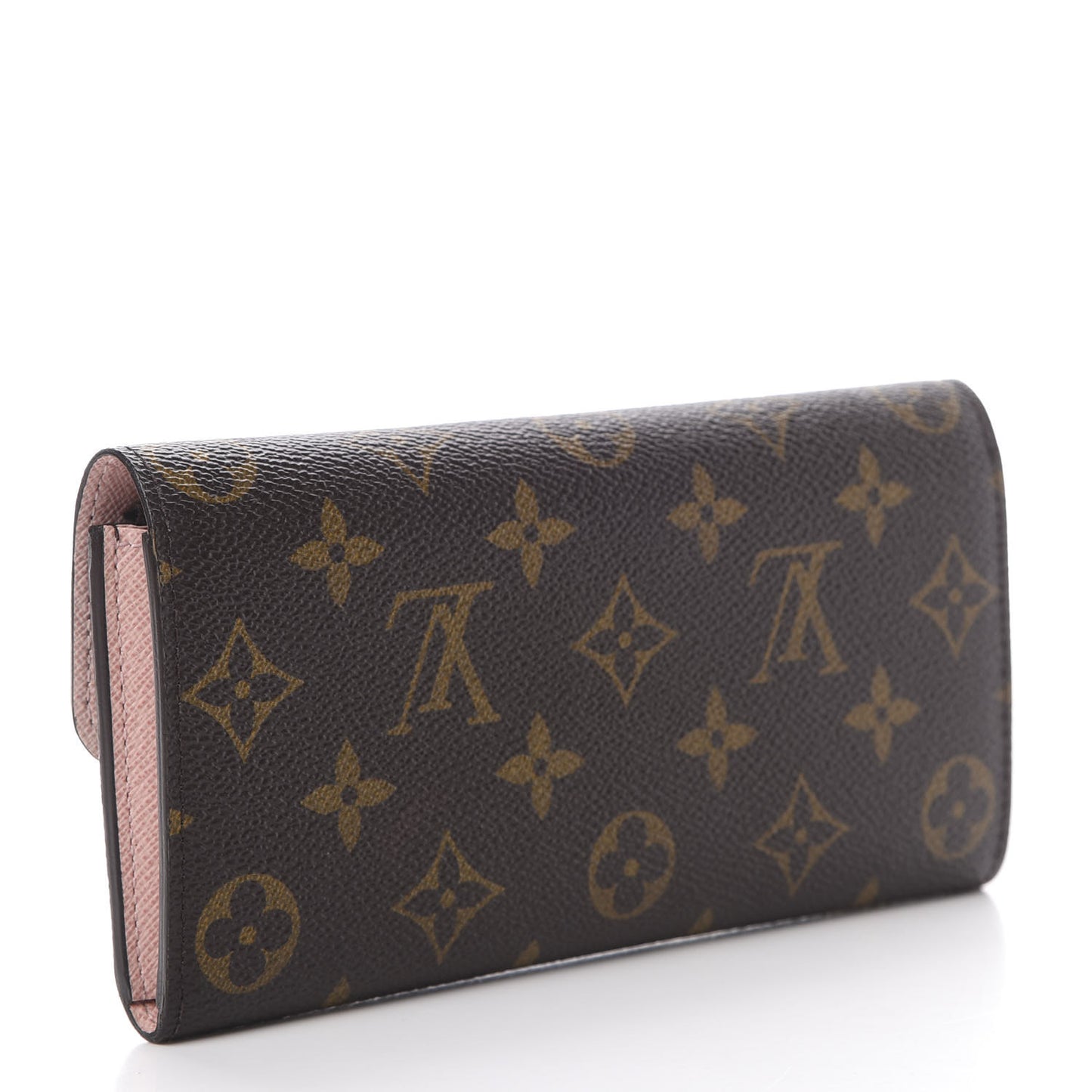 Monogram Emilie Wallet Rose Ballerine