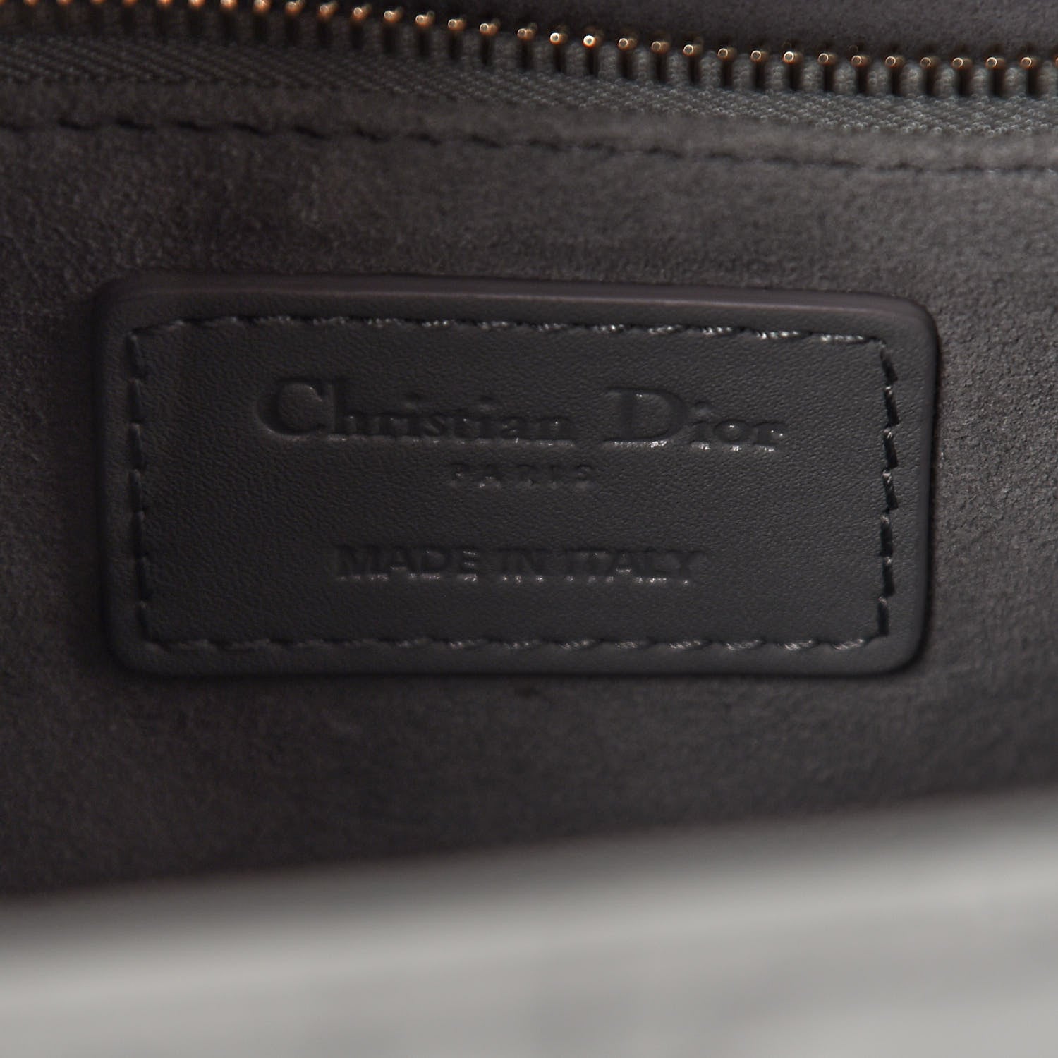 Christian Dior Ultra Matte Calfskin Cannage Medium Lady Dior Grey Stone 6 of 8
