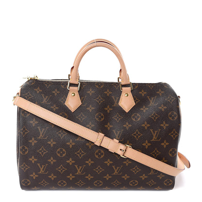 Louis Vuitton Monogram Speedy Bandouliere 35 1 of 11