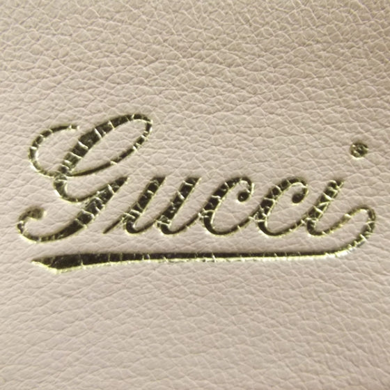 Gucci Monogram D Gold Boston Pink 7 of 13