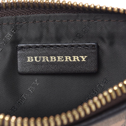 Burberry Haymarket Check Clara Pochette Chocolate 6 of 10
