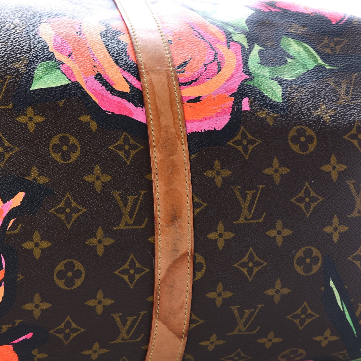 Monogram Roses Keepall 50