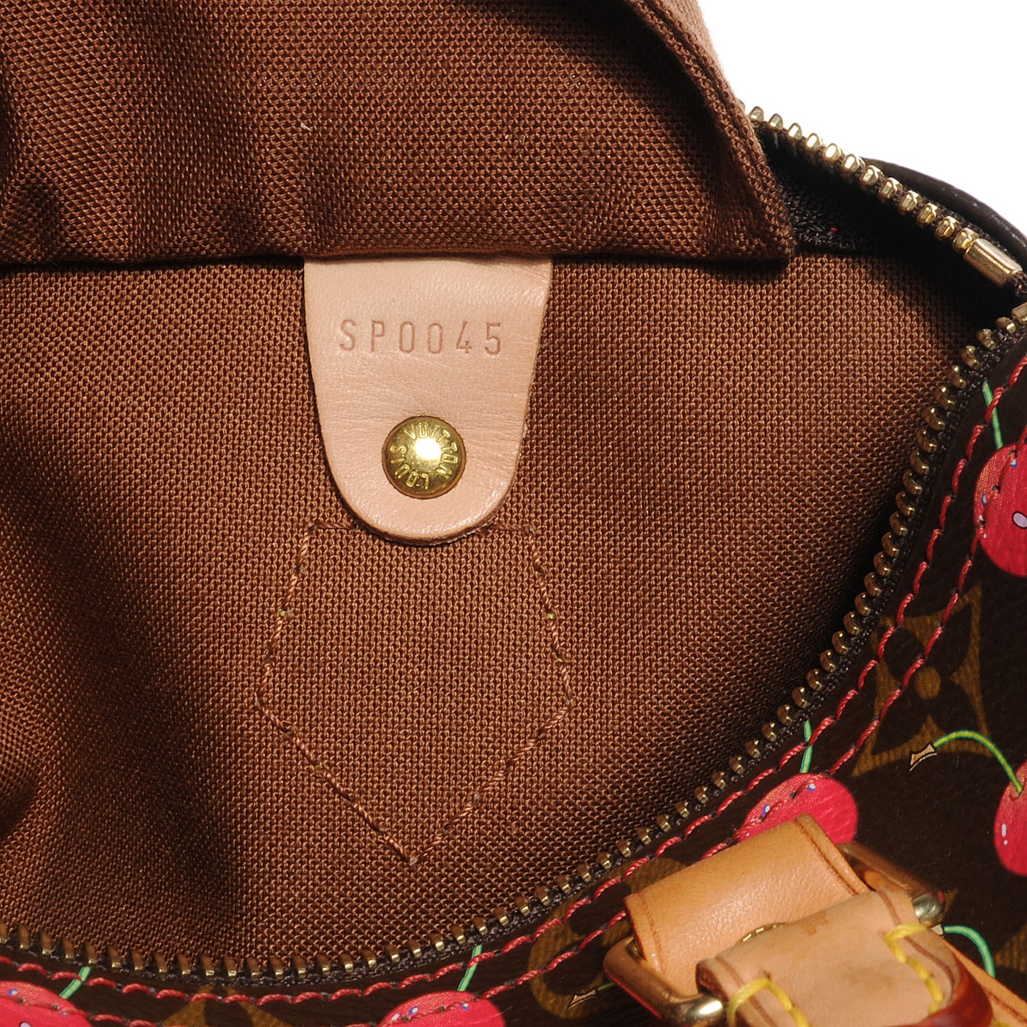 Monogram Cerises Speedy 25