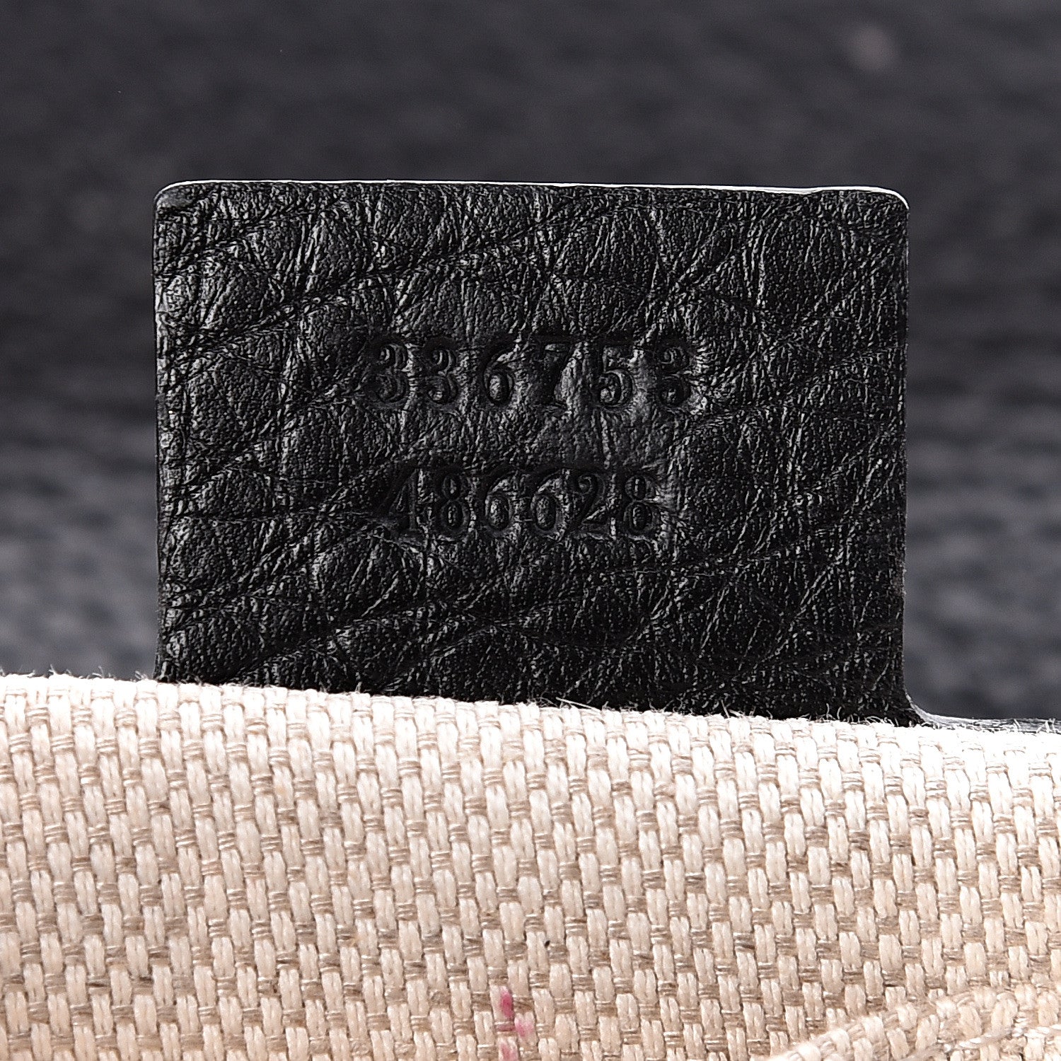 Gucci Pebbled Calfskin Medium Soho Clutch Black 9 of 9