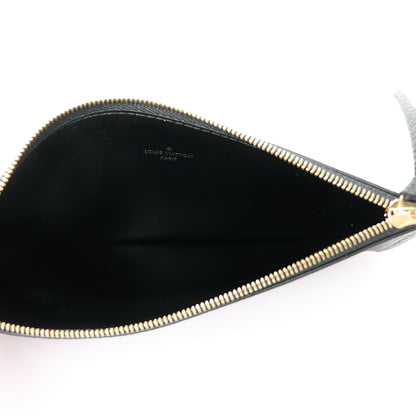 Louis Vuitton Empreinte Monogram Giant Felicie Pochette Black Beige 8 of 14