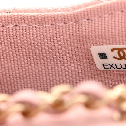 Chanel Caviar Quilted Mini Chain Belt Bag Light Pink 8 of 12