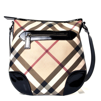 Burberry Supernova Check Small Dryden Crossbody Bag Black 1 of 4