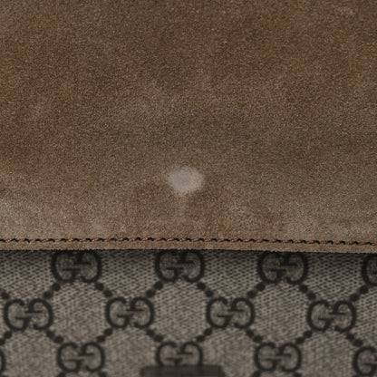 Gucci GG Supreme Monogram Medium Dionysus Shoulder Bag Taupe 14 of 15