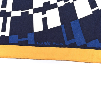Hermes Cashmere Silk Op'H Shawl 140 3 of 6