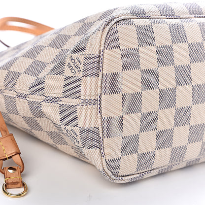 Louis Vuitton Damier Azur Neverfull PM 13 of 15
