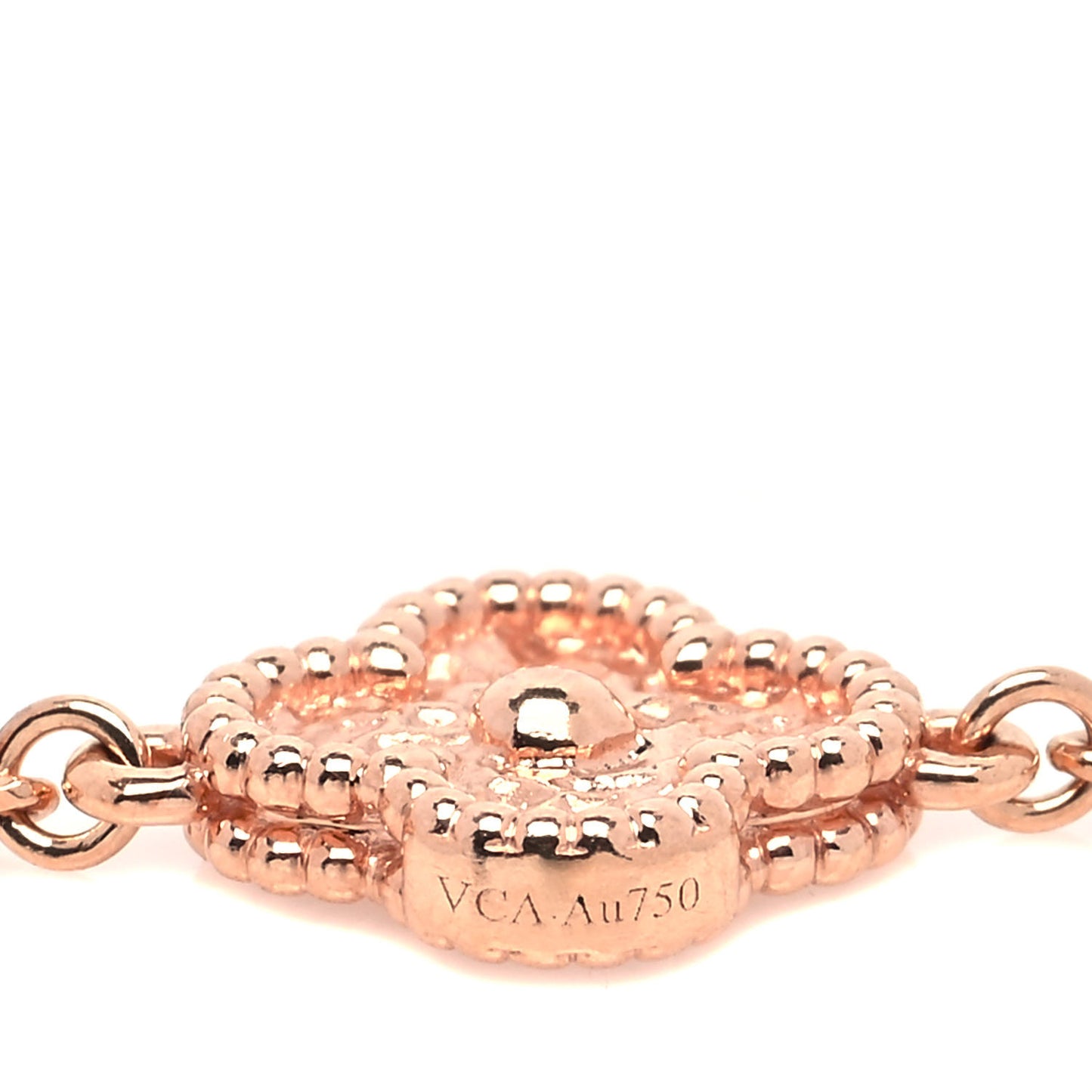 18K Rose Gold 6 Motifs Sweet Alhambra Bracelet