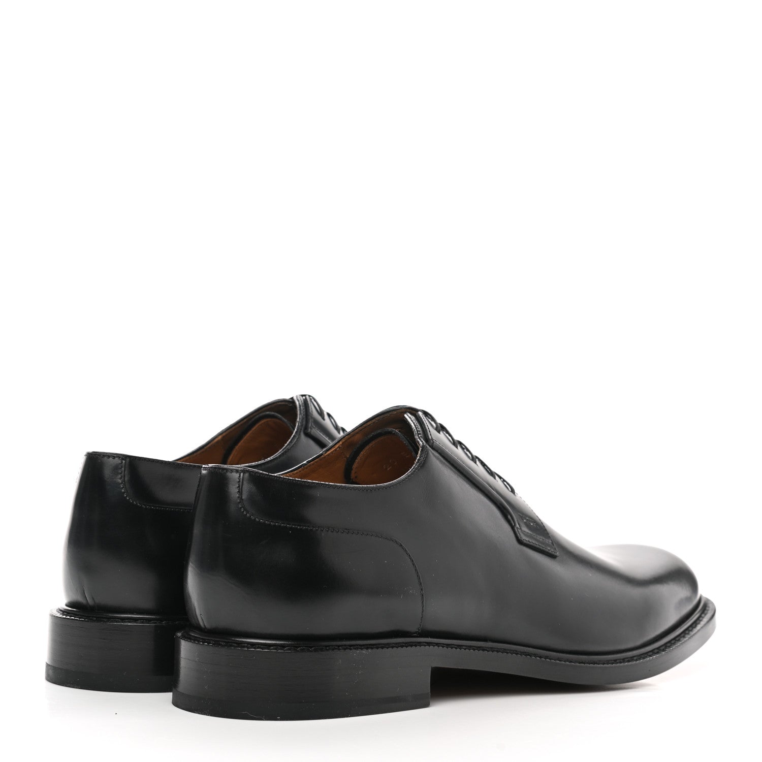 Christian Dior Calfskin Lace Up Oxford Loafers 46 Black 4 of 8