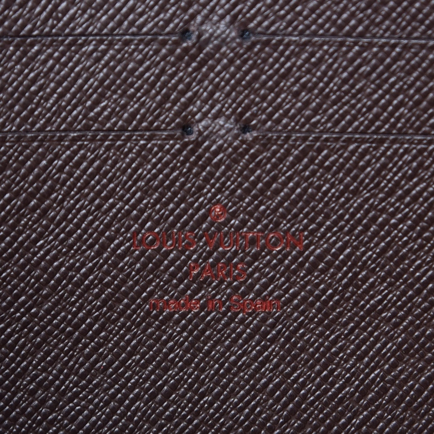 Damier Ebene Zippy Wallet