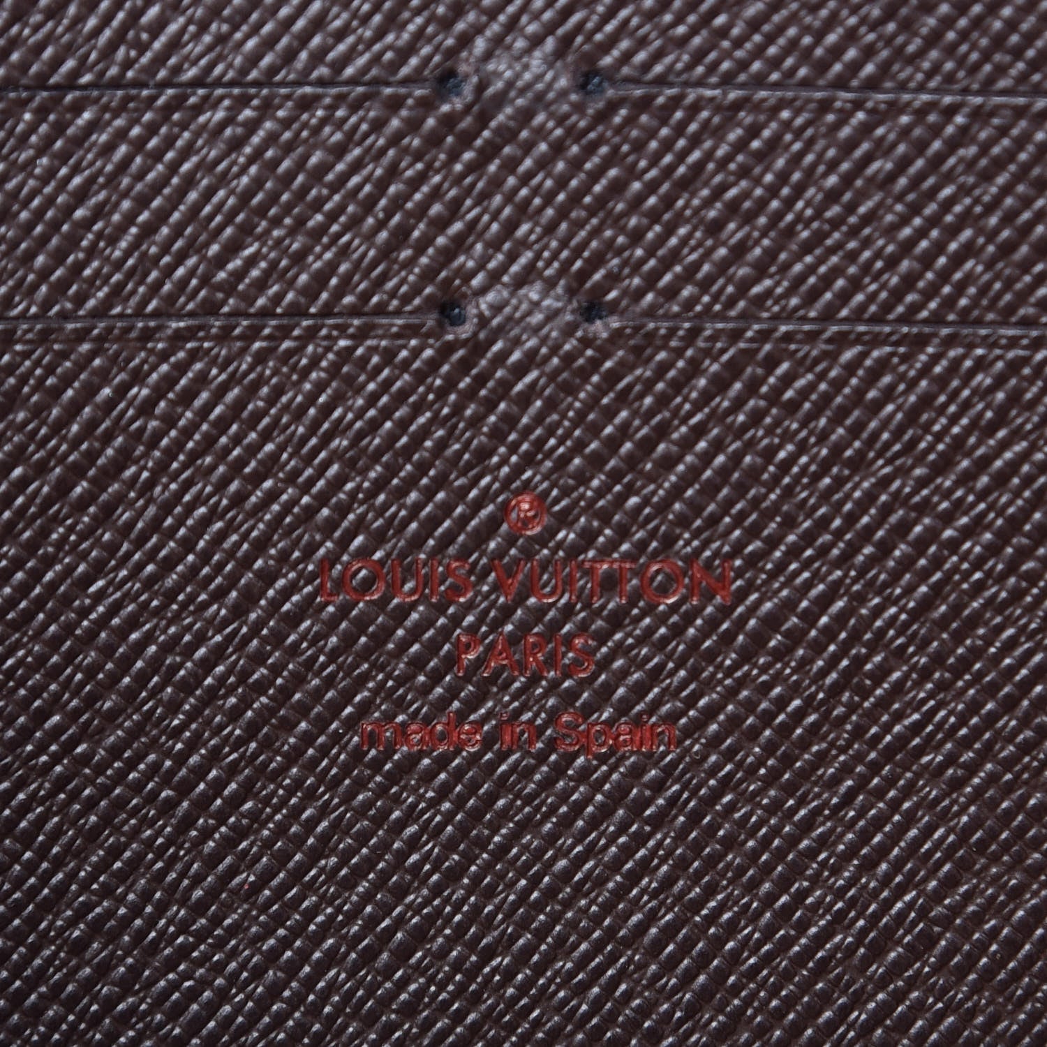 Louis Vuitton Damier Ebene Zippy Wallet 6 of 7