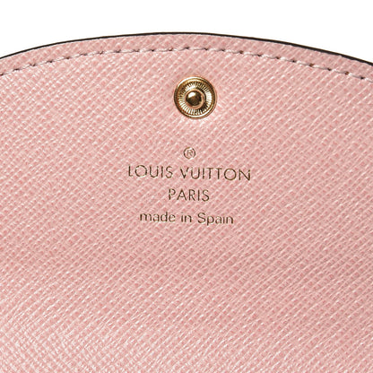 Louis Vuitton Damier Ebene Rosalie Coin Purse Rose Ballerine 6 of 7