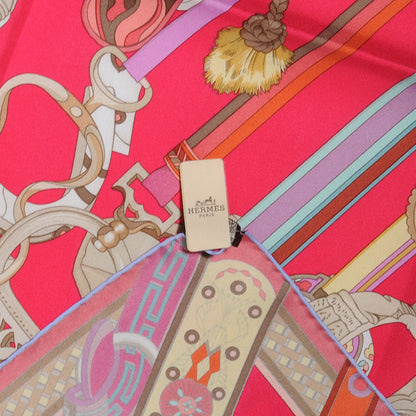 Hermes Silk Concours D Etriers Scarf 90 6 of 6
