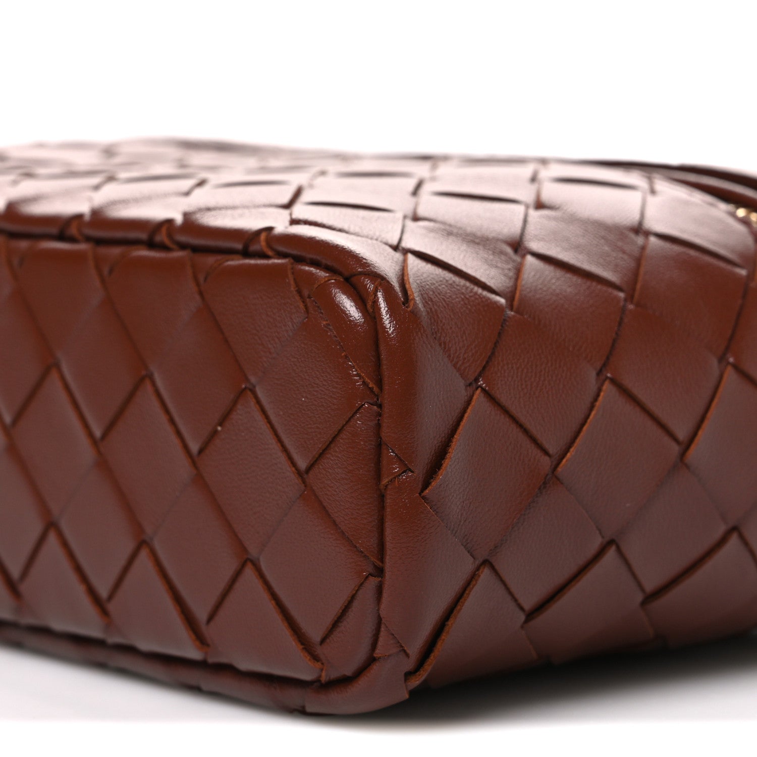 Bottega Veneta Nappa Intrecciato Bang Bang Vanity Case Sapele 11 of 11