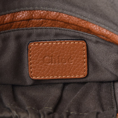 Chloe Calfskin Medium Marcie Satchel Tan 8 of 13