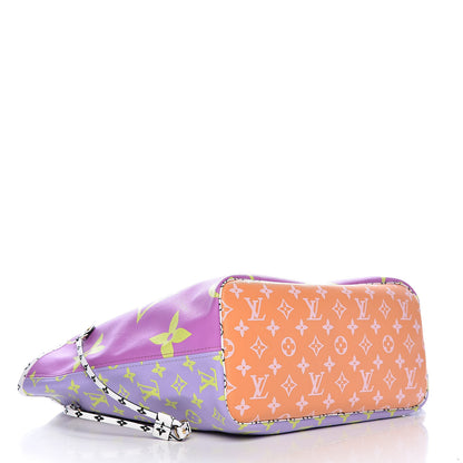 Louis Vuitton Monogram Giant Neverfull MM Pink Lilac 4 of 11