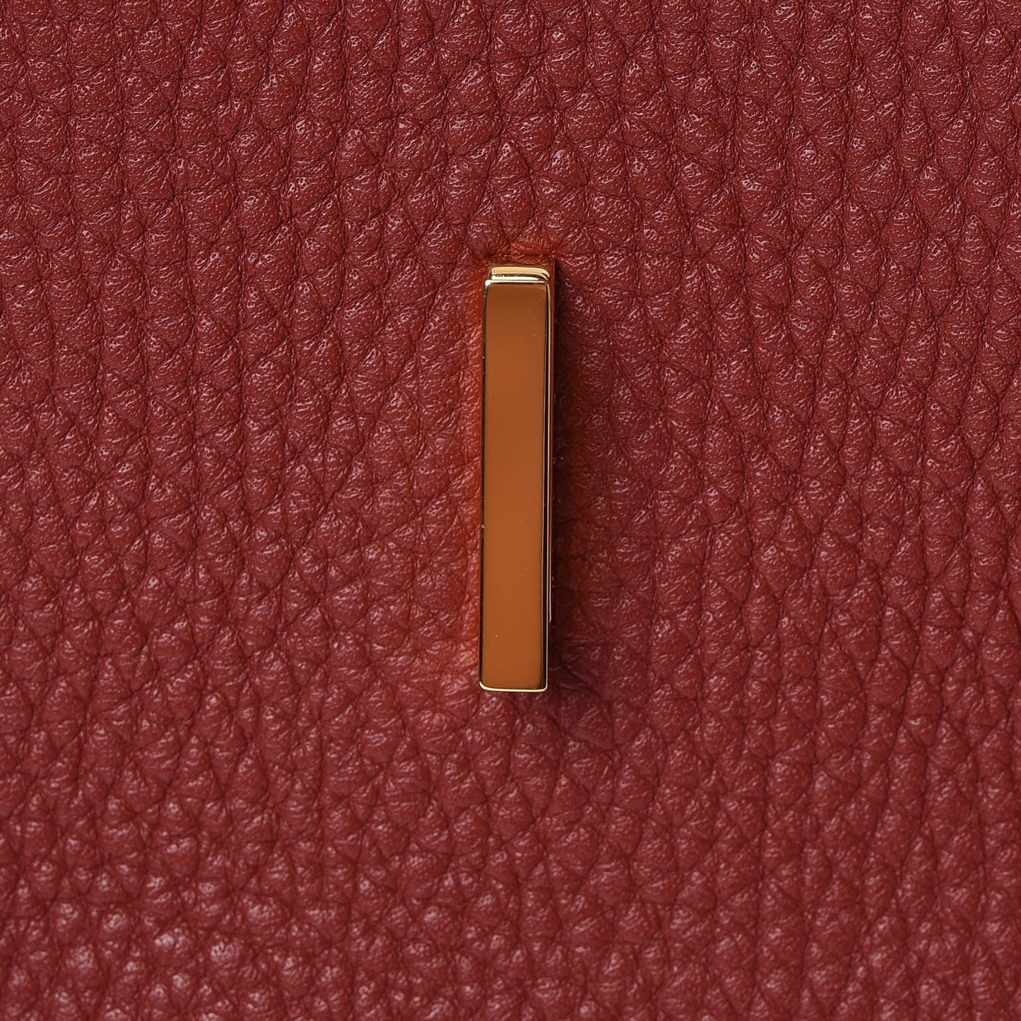 Togo Horseshoe Bi-Color Birkin 35 Rouge H Bougainvillea