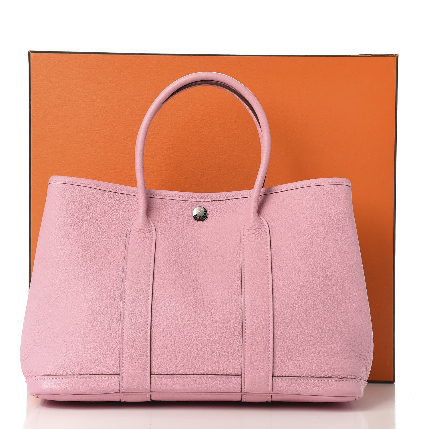 Hermes Vache Garden Party TPM 30 Rose Sakura 10 of 10