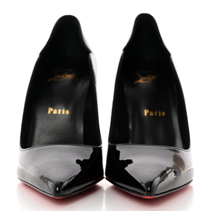 Christian Louboutin Patent LipChick 100 Pumps 37.5 Black 2 of 12