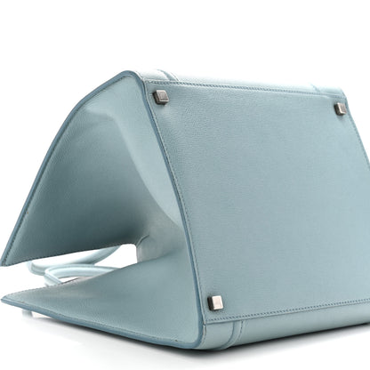 Celine Grained Calfskin Medium Phantom Luggage Sky Blue 10 of 15